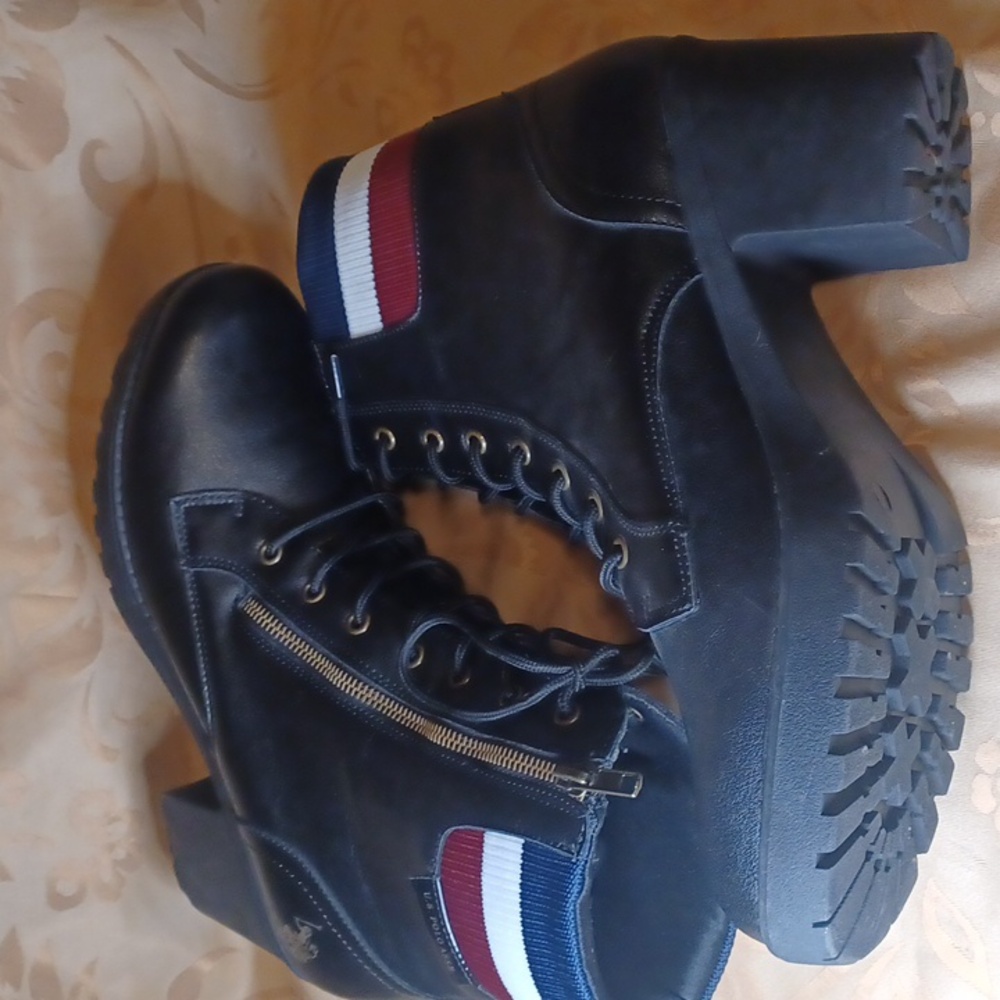 Ladies Combat Boots